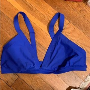 Lululemon triangle bikini top.
